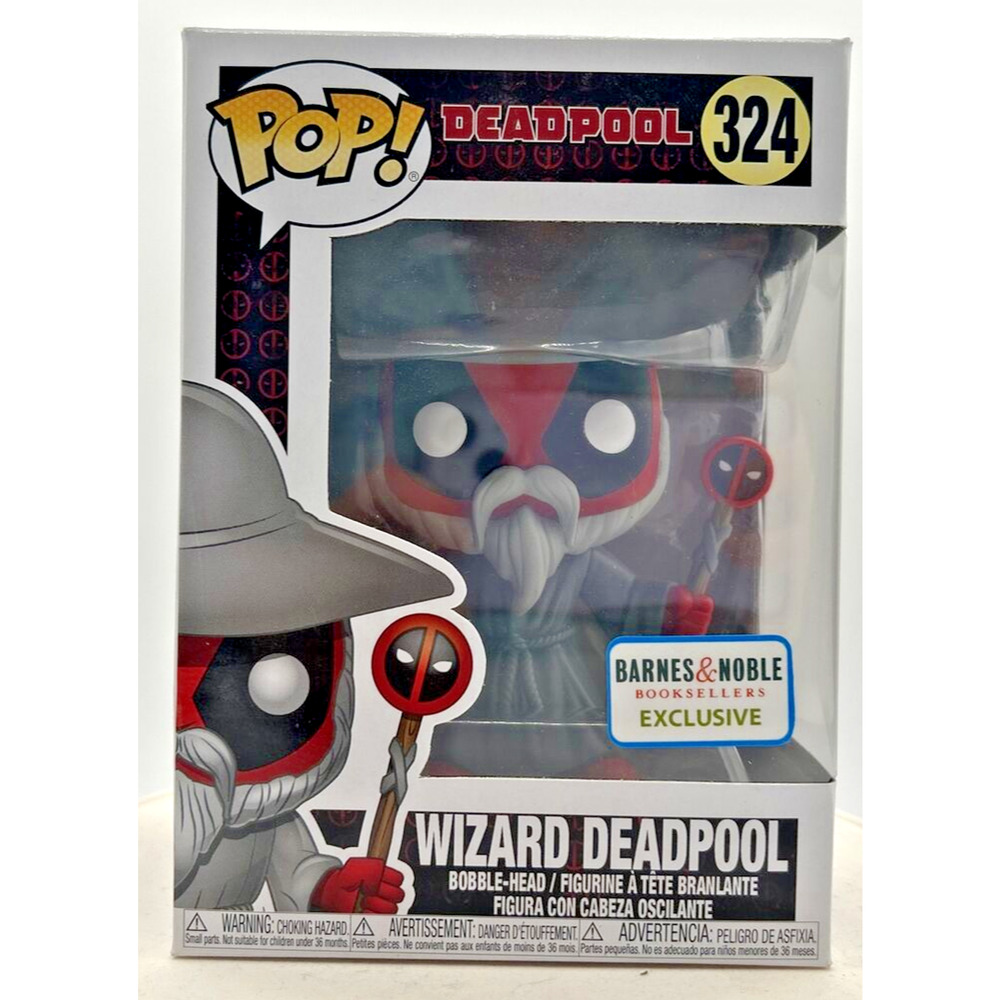 Funko Pop!‎ Wizard Deadpool Barnes & Noble Exclusive #324 F15